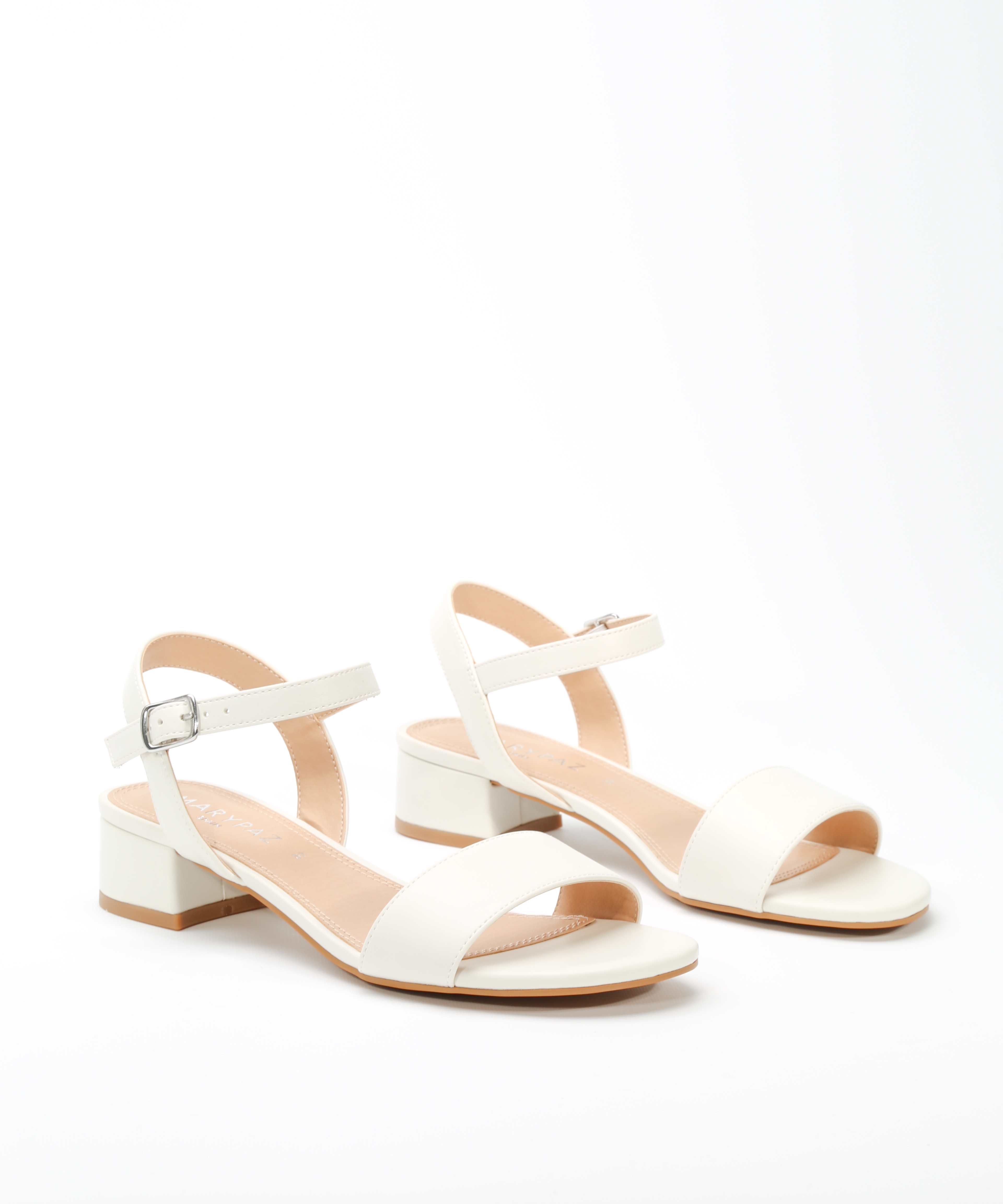 Sandalias tacón bajo image number null